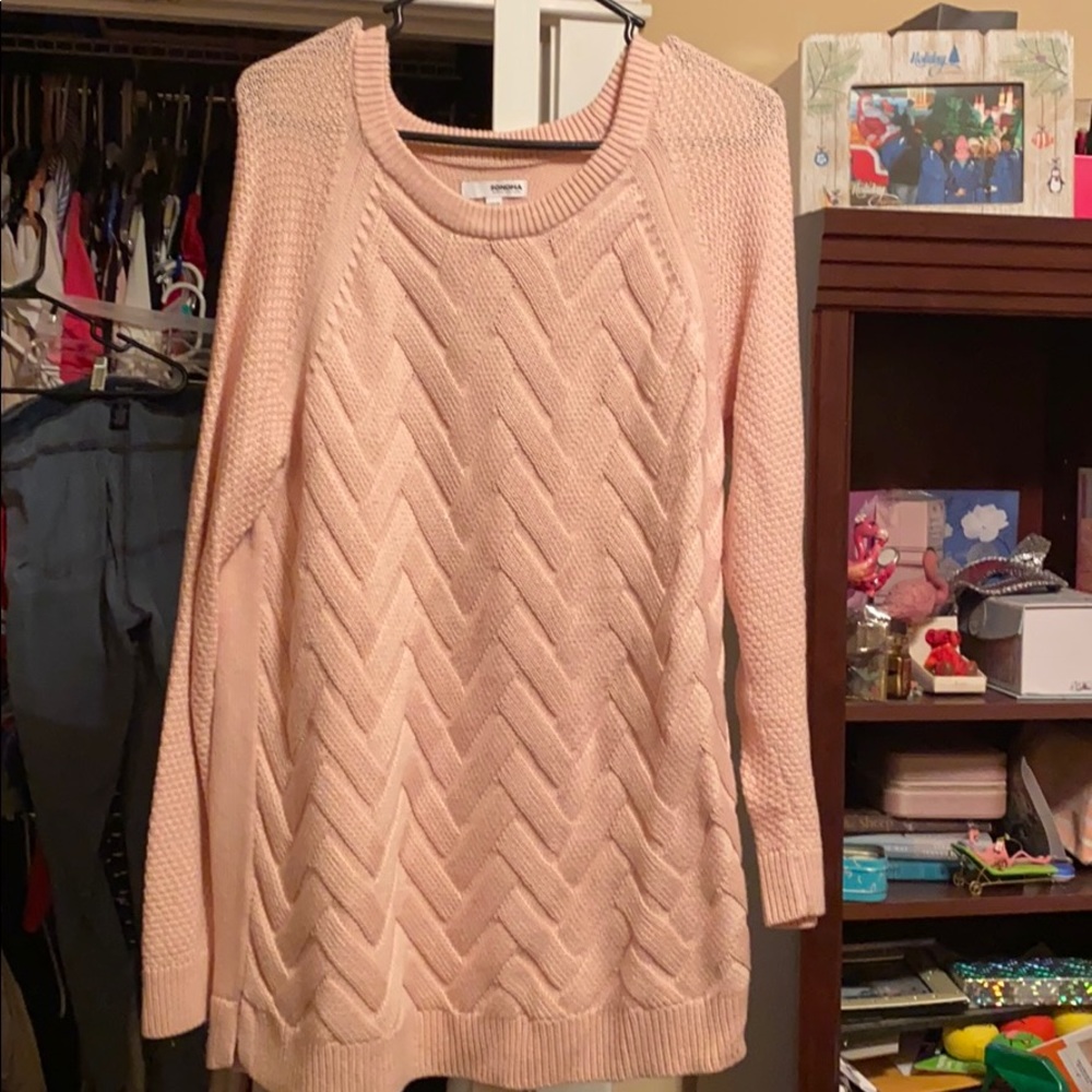 Sonoma scoop neck sweater extra large